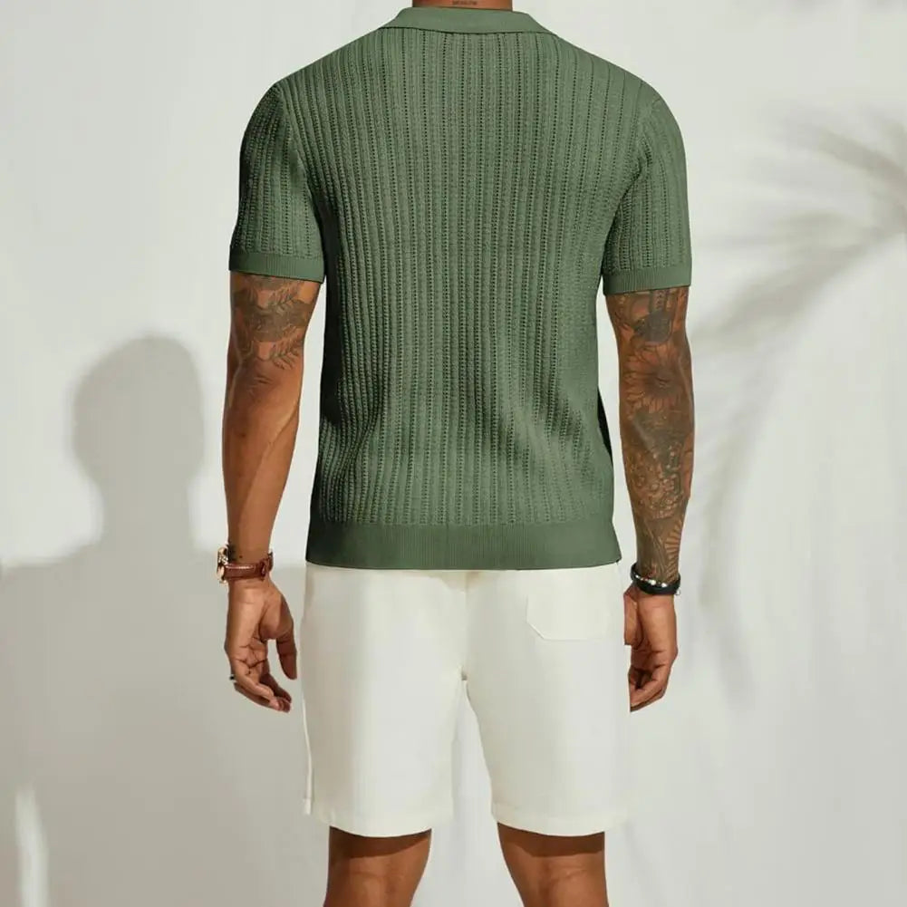 Wiltshire Green Strickhemd