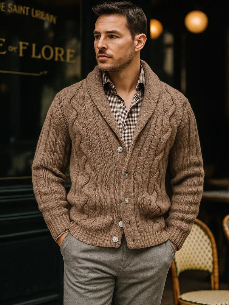 Herren Strickjacke - Fayymont Co