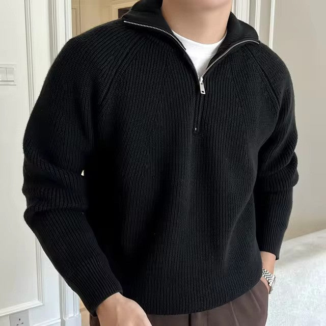 Verona Pullover mit Viertel-Reißverschluss
