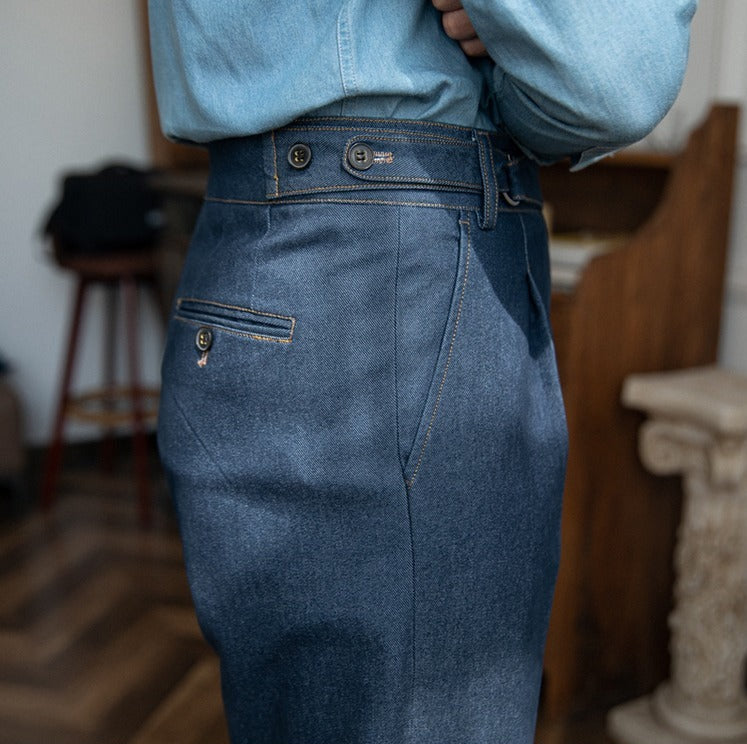 Denim Portovenere Gerade Passform Hose