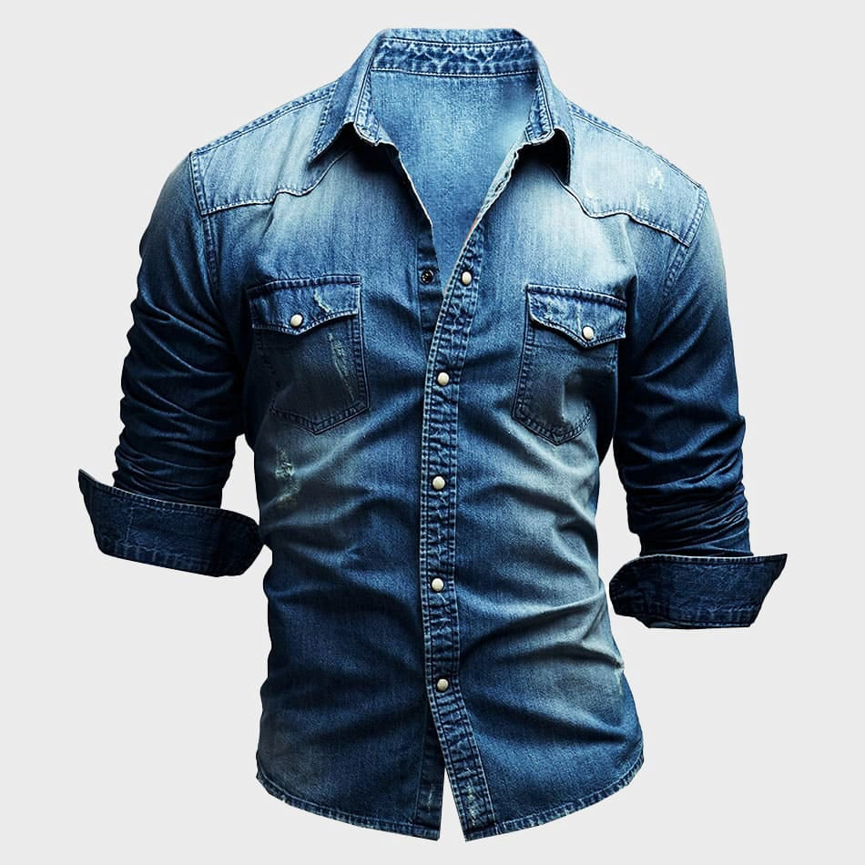 Laurence Selvedge Denim Overshirt