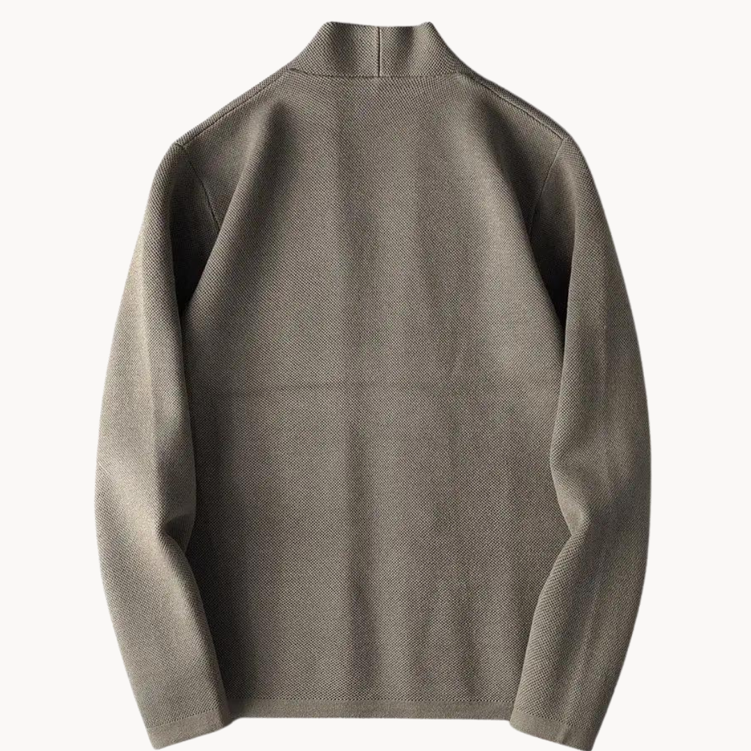 Bertin - Lässiger gestrickter Cardigan mit Knöpfen