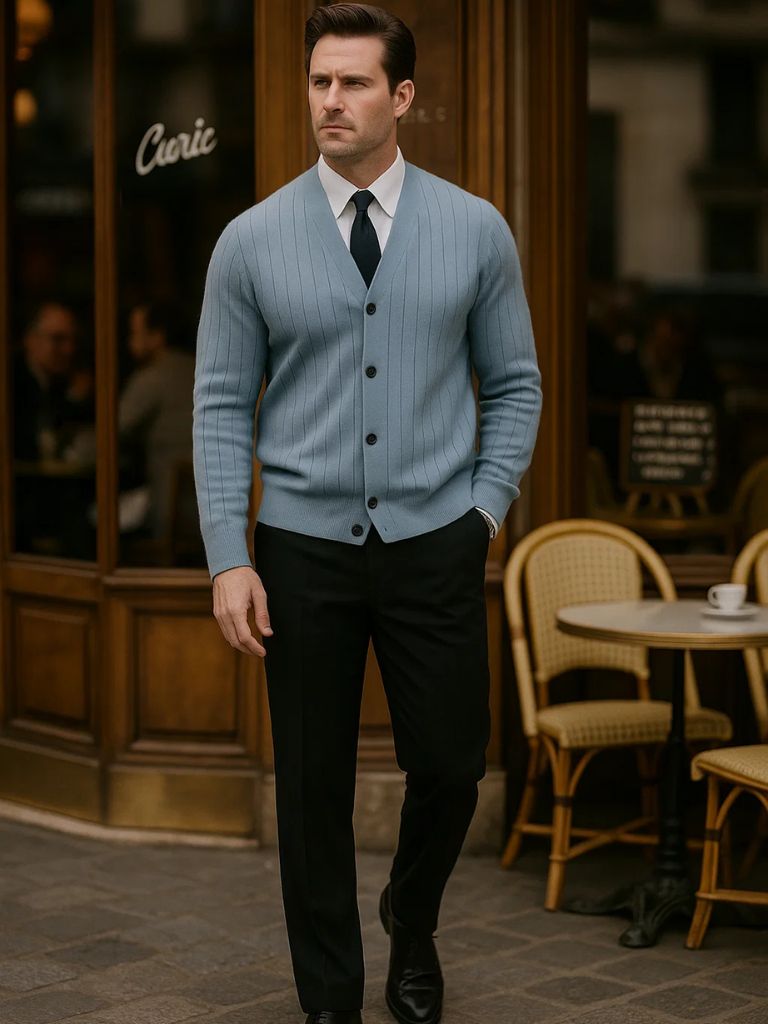 Strick Freizeit Cardigan - Fayymont Co