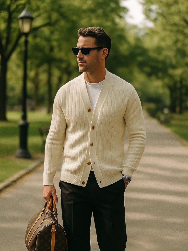 Strick Freizeit Cardigan - Fayymont Co