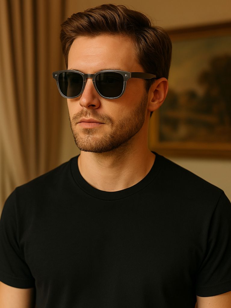 Dunkle Palm Polarisierte Sonnenbrille