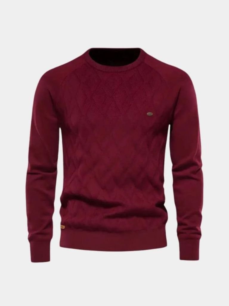 Minimalistischer Strickpullover - Fayymont Co