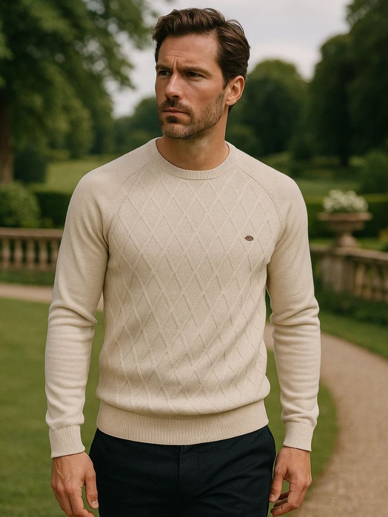 Minimalistischer Strickpullover - Fayymont Co