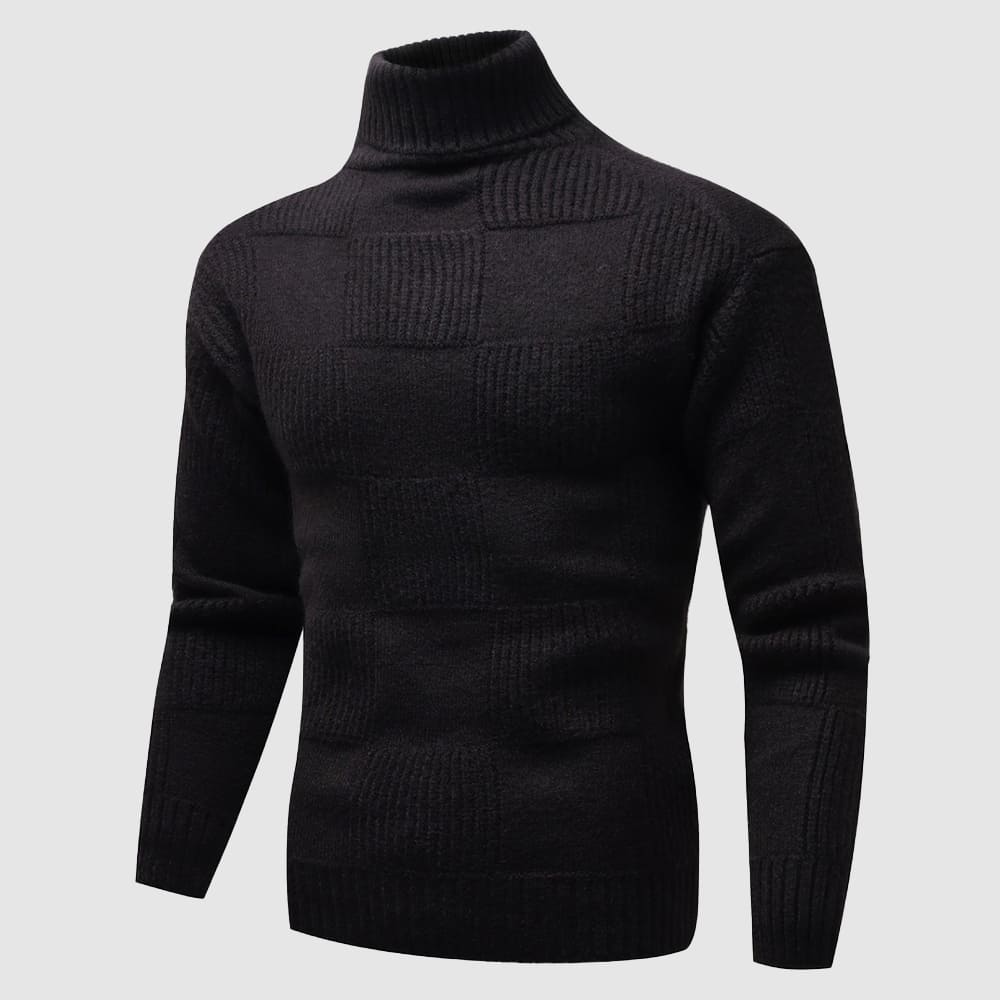 Ross | Men's Fitted Turtleneck Jumper