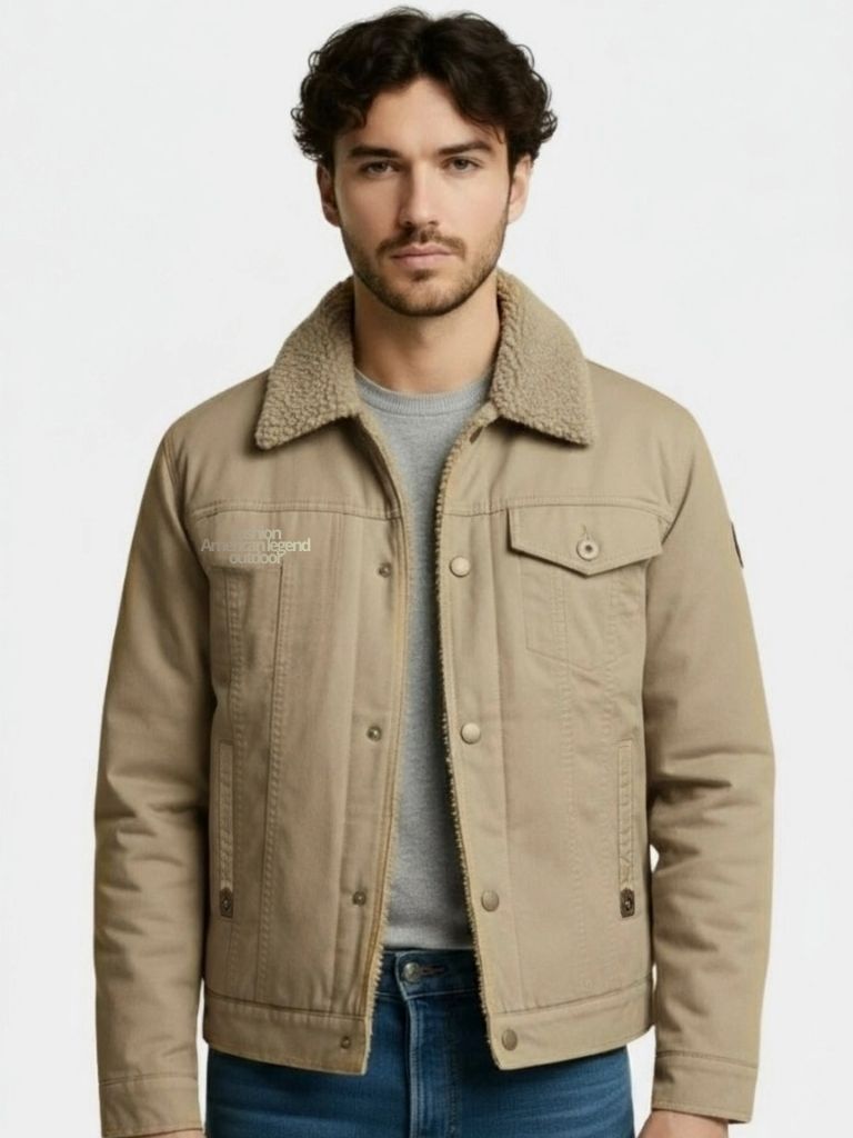 Vintage Military Aviator Jacket - Cross & Crown