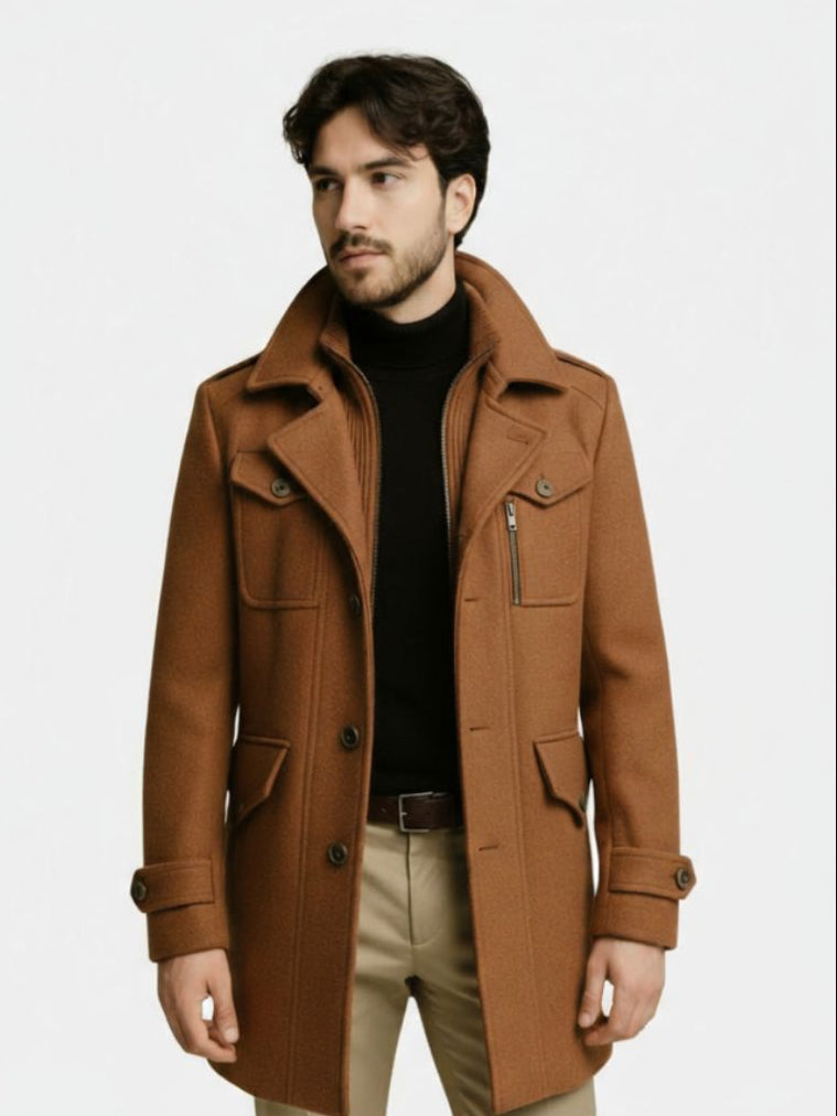 Old Money Two-Piece Winter Coat