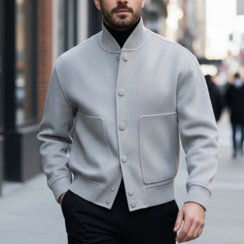Théodore Refine Moreau Wolljacke