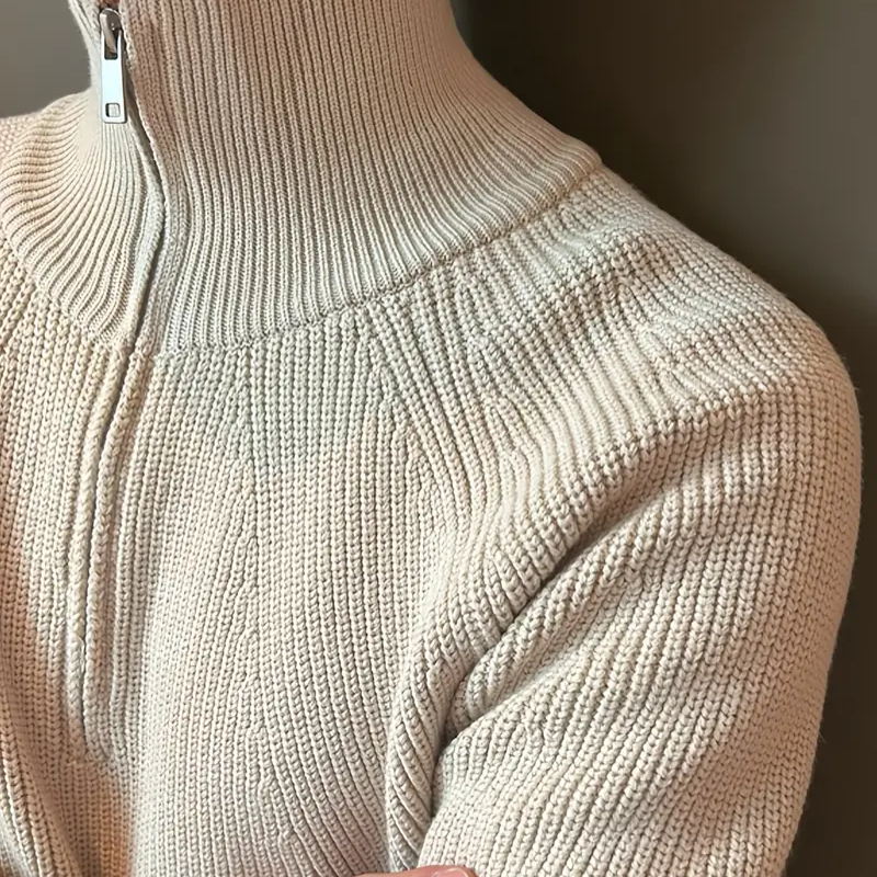 Verona Pullover mit Viertel-Reißverschluss