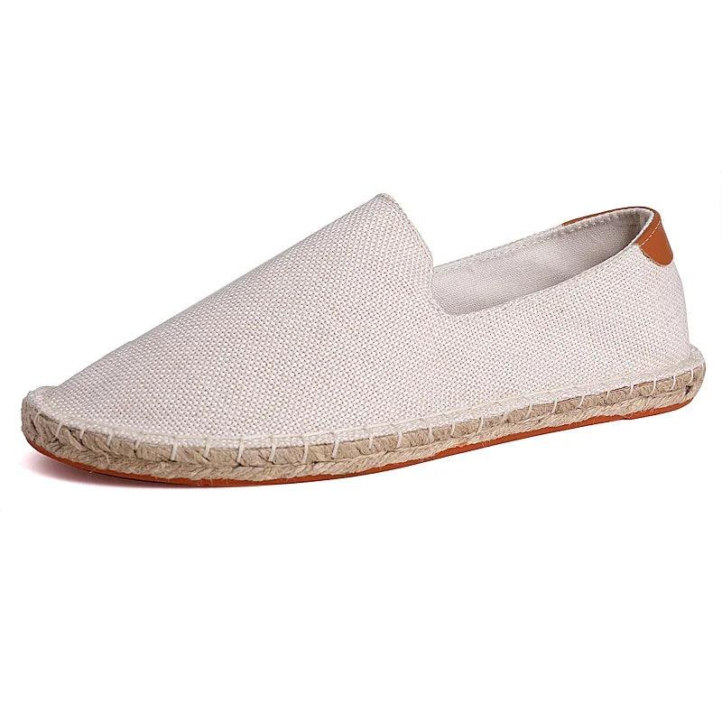 Breezio Canvas Espadrilles | Unisex Slip-On Summer Shoes with Jute Wrap