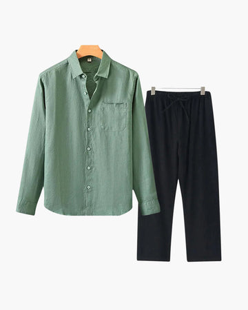 Fayymont Old Money Linen Combo (Longsleeve)
