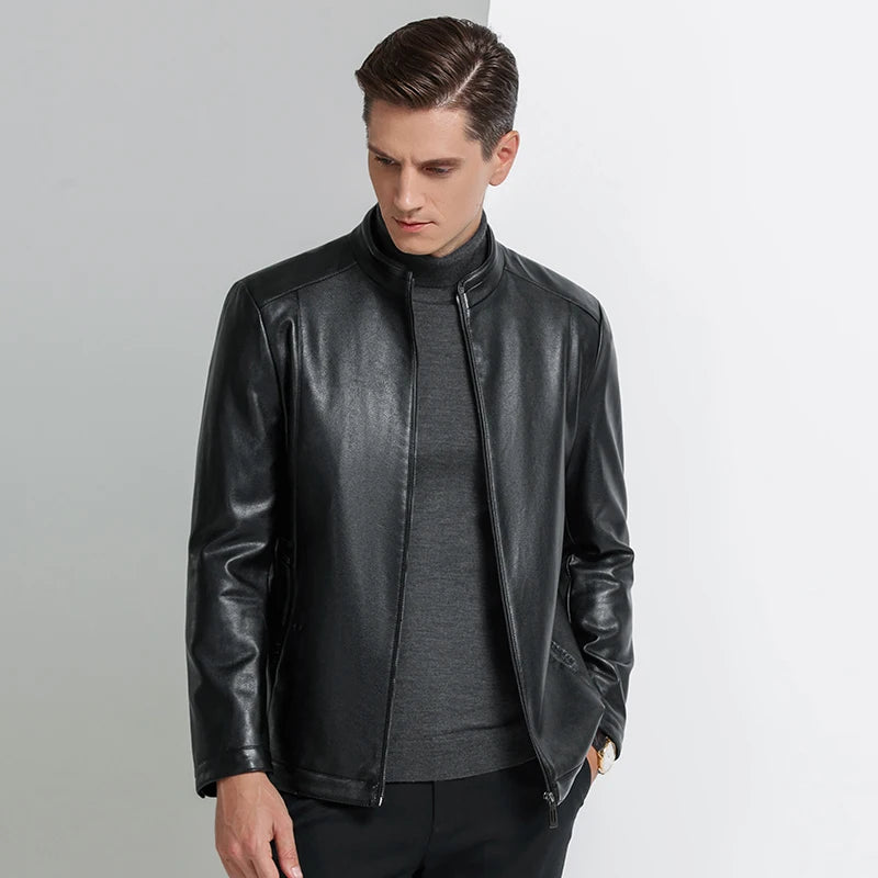 Noir Axis Lammfelljacke