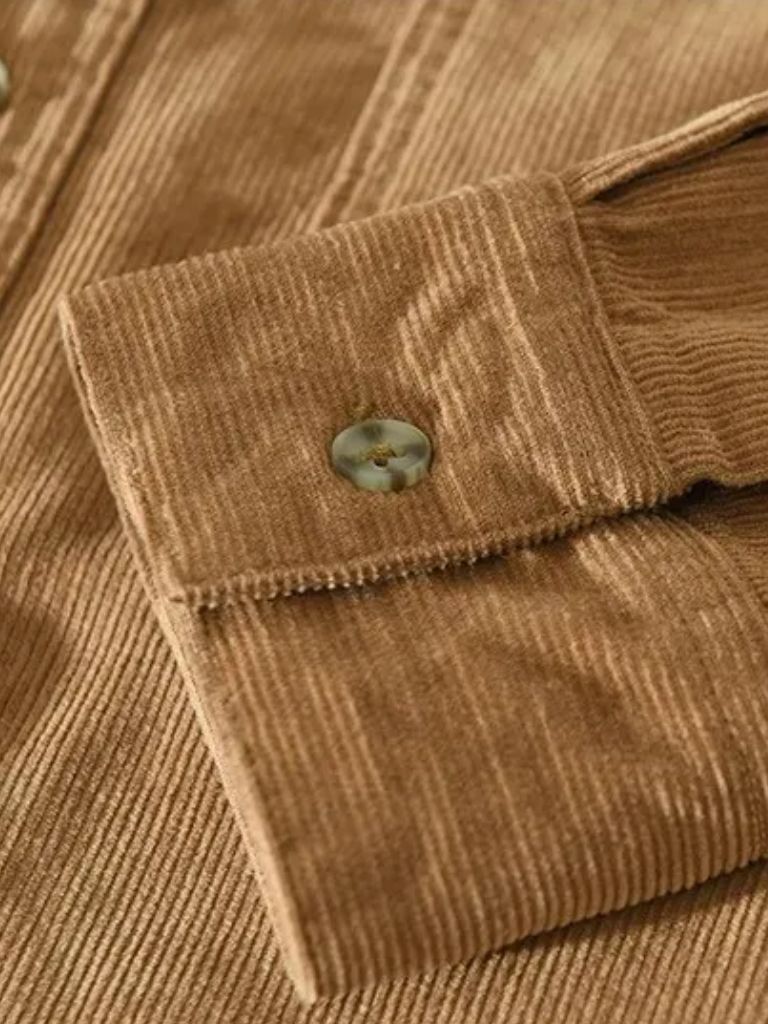 Casual Corduroy Shirt - Fayymont Co