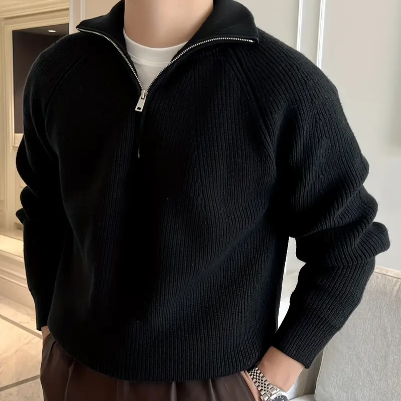 Verona Pullover mit Viertel-Reißverschluss