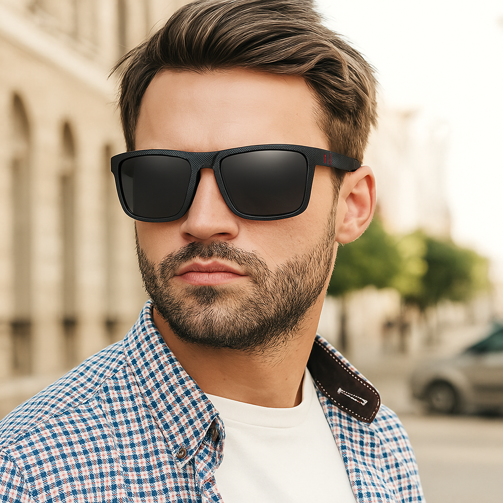 Polarized Sunglasses for Men, Lightweight Sun Glasses with UV Protection