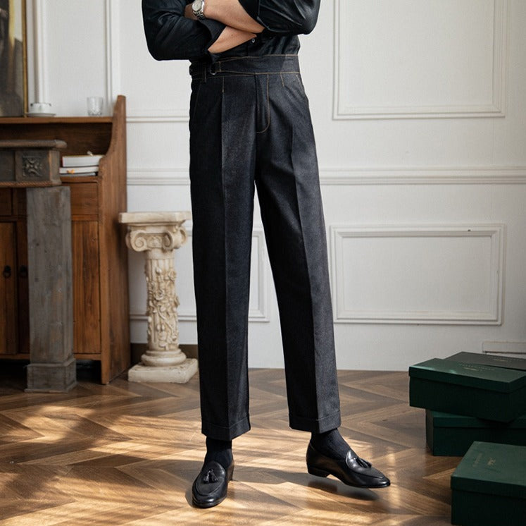 Denim Portovenere Gerade Passform Hose