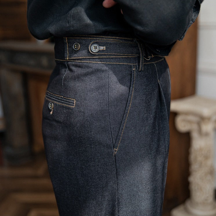Denim Portovenere Gerade Passform Hose