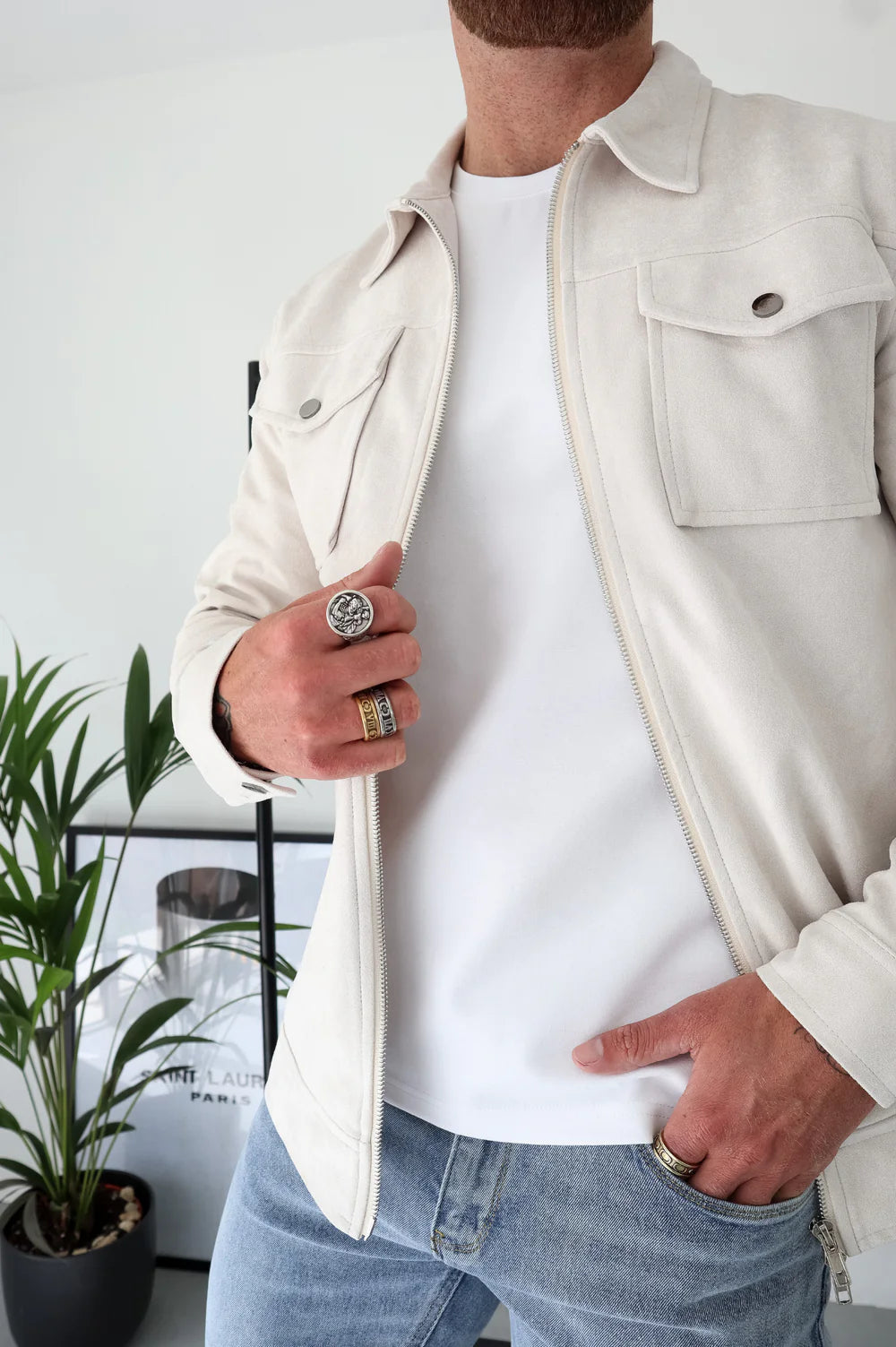 Ascot Suede Jacket