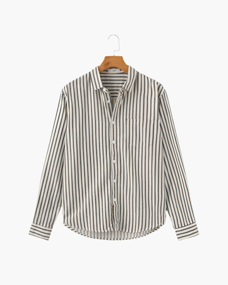 Chemise rayée pour hommes