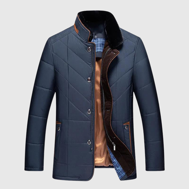 Herren Steppjacke mit Isolierung für den Winter
