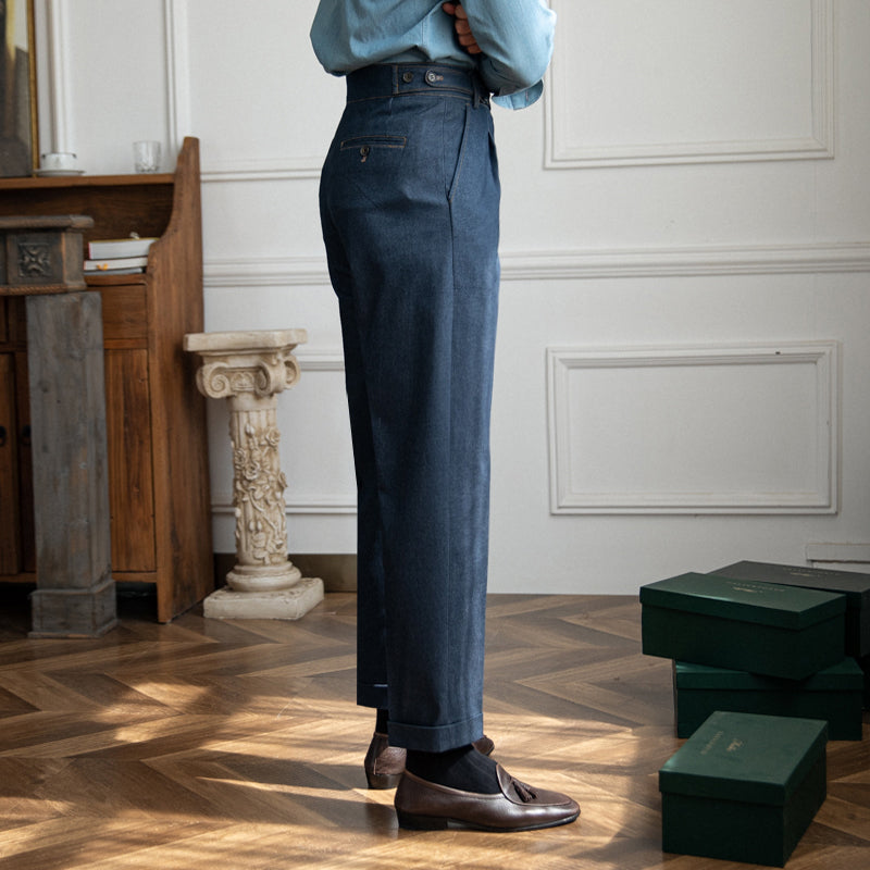Denim Portovenere Gerade Passform Hose