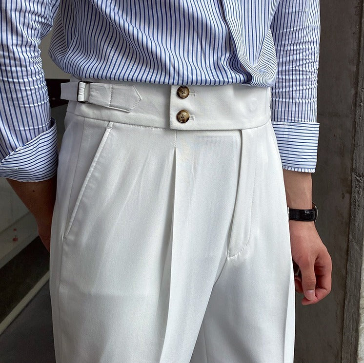 Portofino Plissierte Hose