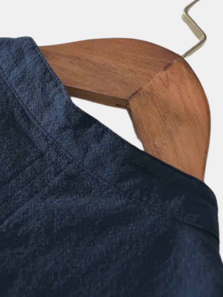 Essential Short Sleeve Linen Shirt - Fayymont Co