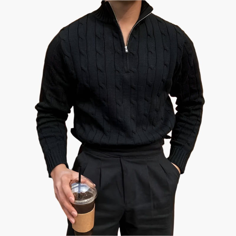 Lucerne Half Zip Sweater