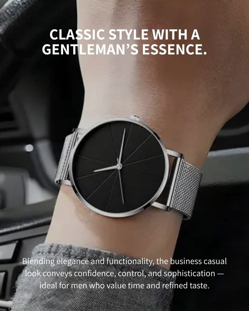 Berliner Minimalistische Uhr 40mm