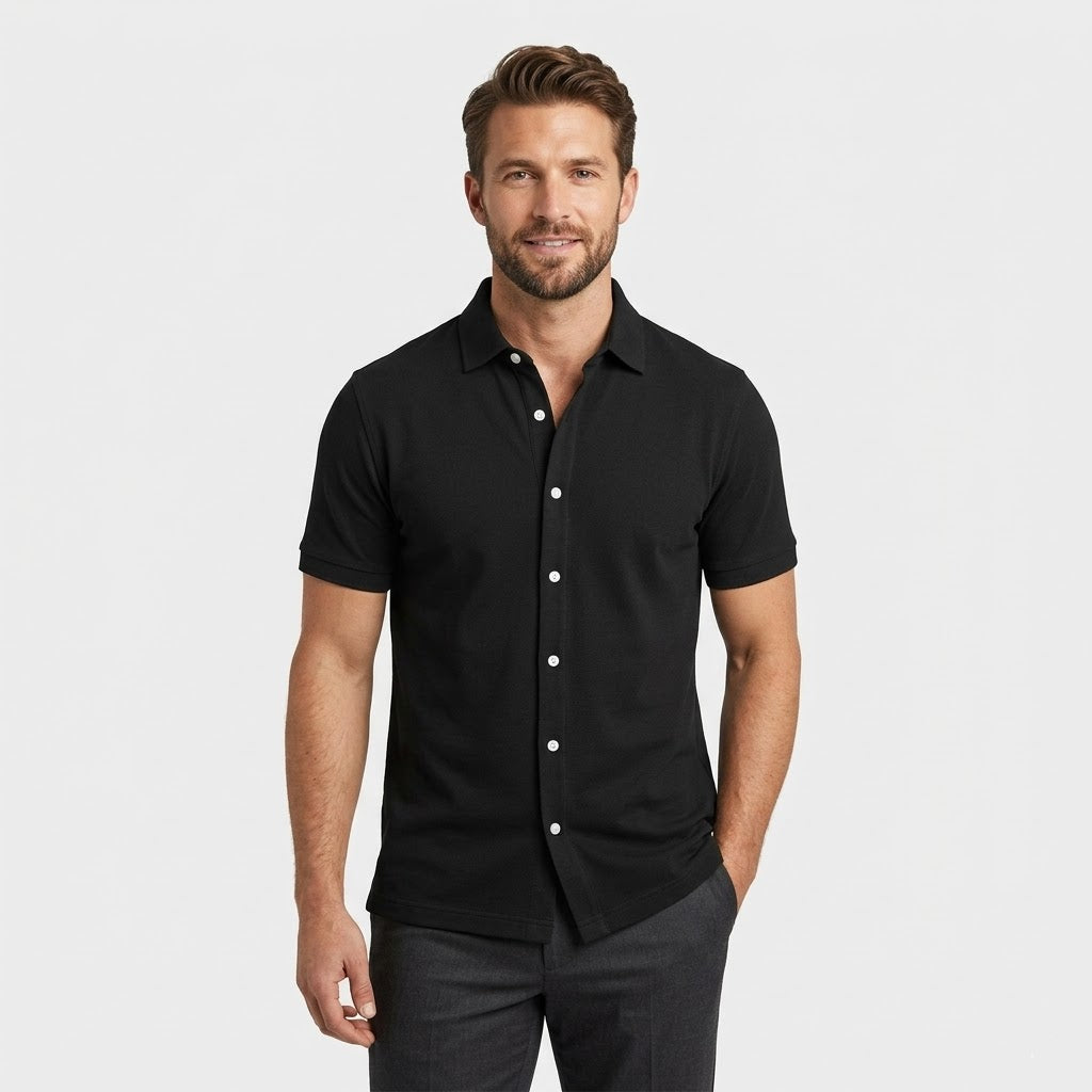 Klassisches Piqué Polo — Kurzarm