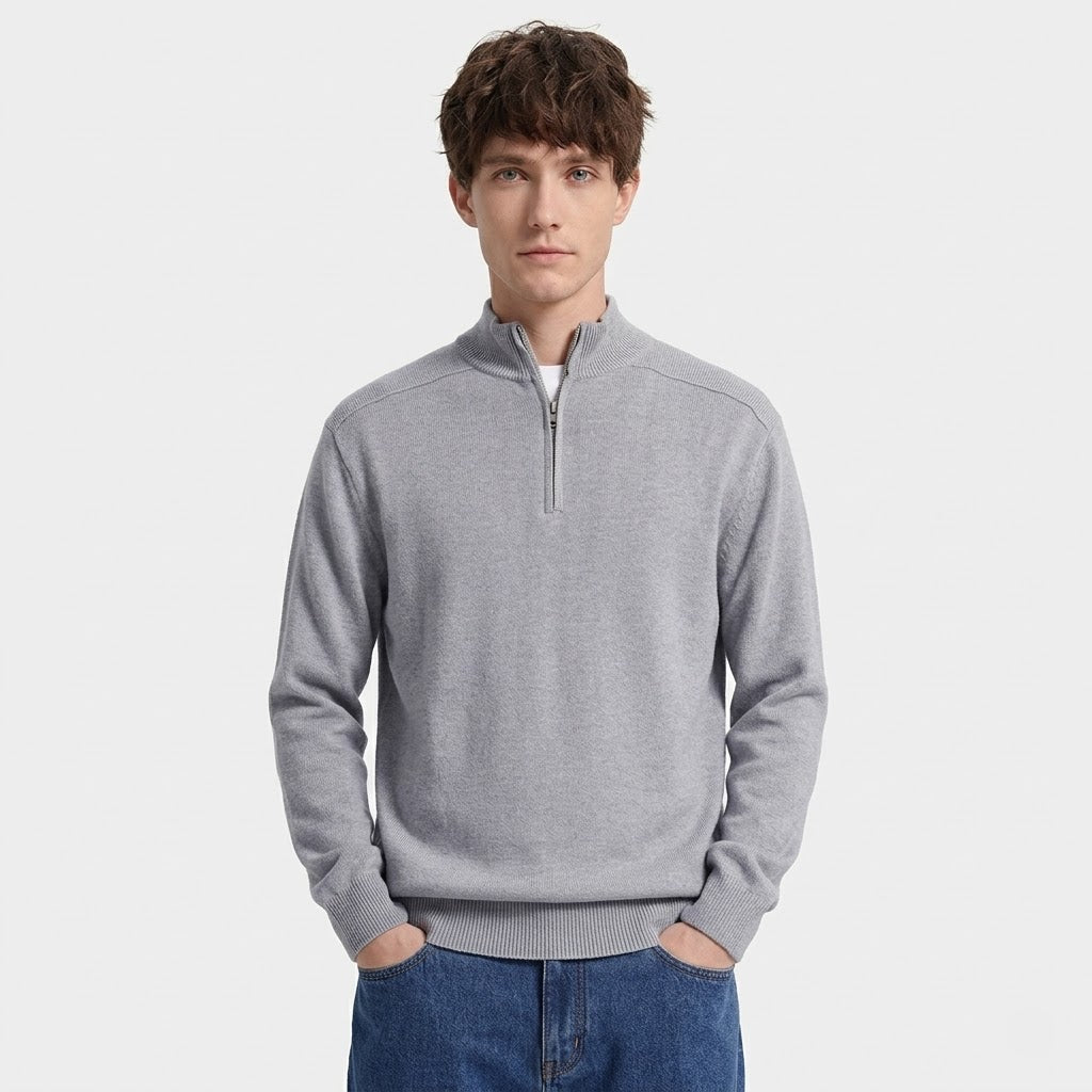 100% Merinowolle Reißverschlussjacke
