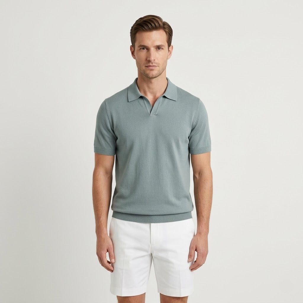Polo gris Old Money