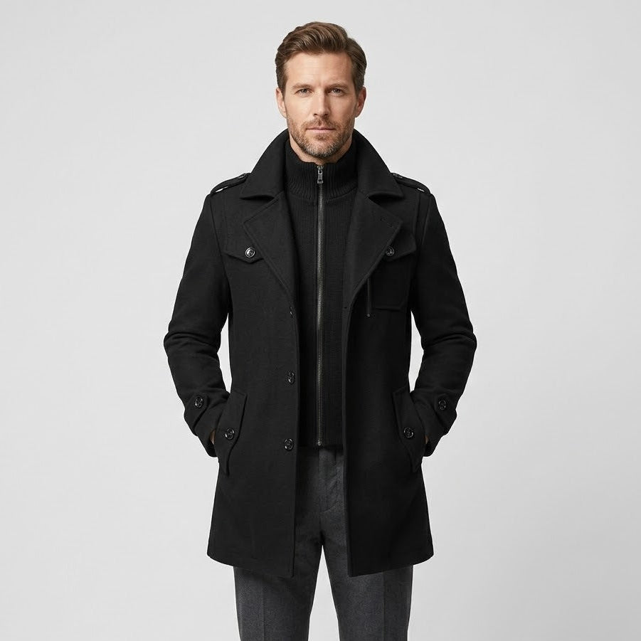 Old Money Two-Piece Winter Coat