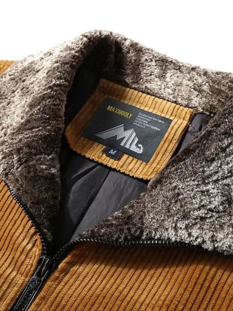 Thermal Windbreaker Corduroy Jacket
